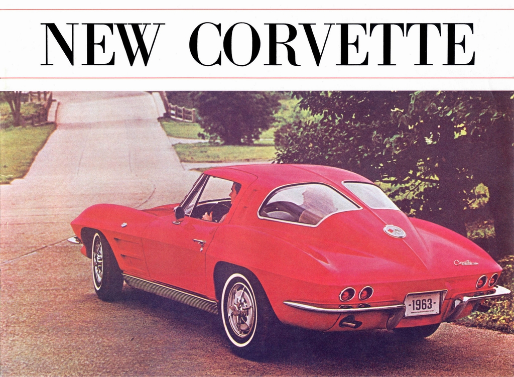 1963 Chevrolet Corvette Brochure Revision
